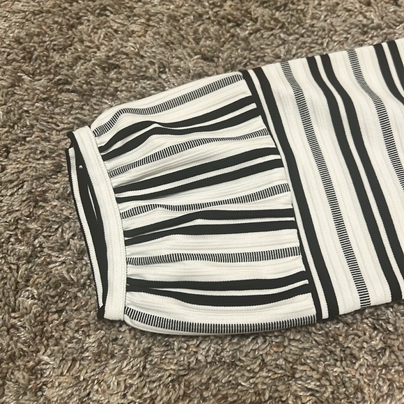 Calvin Klein top.  Medium.  Gently used, good condition.  Black and white. - Picture 2 of 3